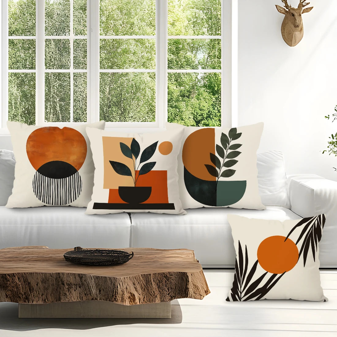 Geometric Abstraction Cushion Covers Pillowcase Home Decor Bedroom Sofa Cushion Cover Living Room Car Home Decor
