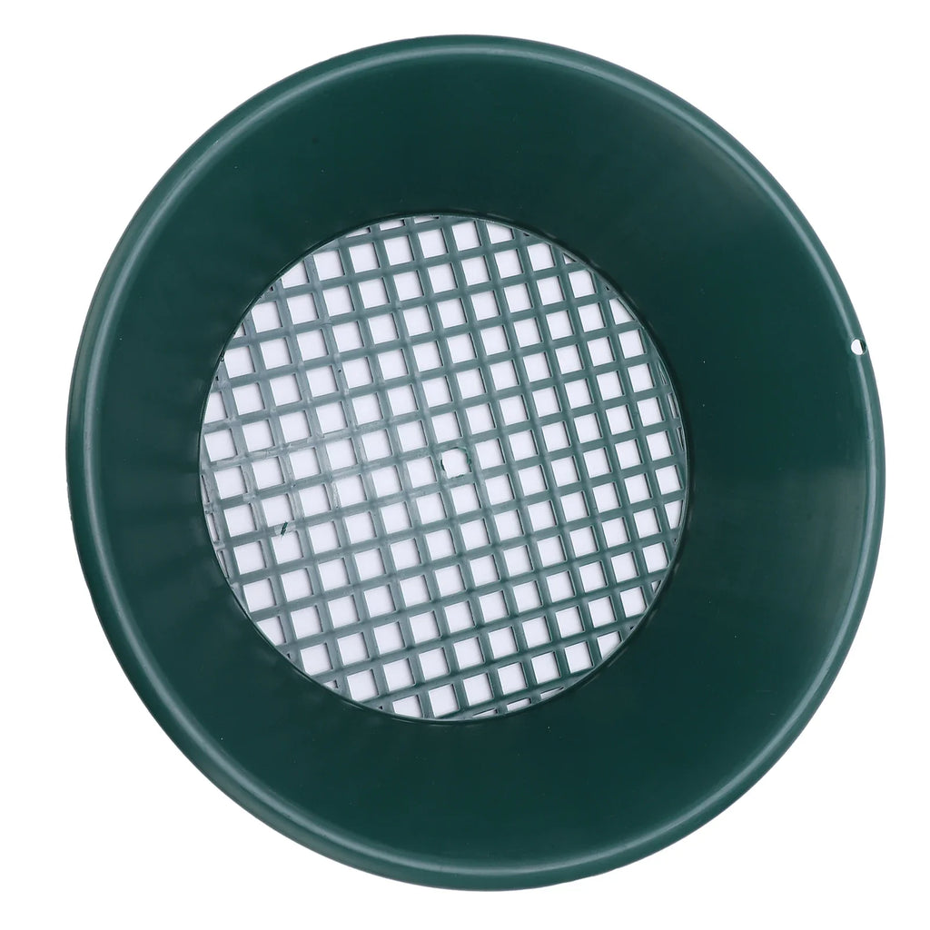 350mm Gold Pan Screen Sifting Tray Manual Gold Washing Tool Accessory for Panning Mining Gold Washing Pan Mine Gold Pan Gold Pan