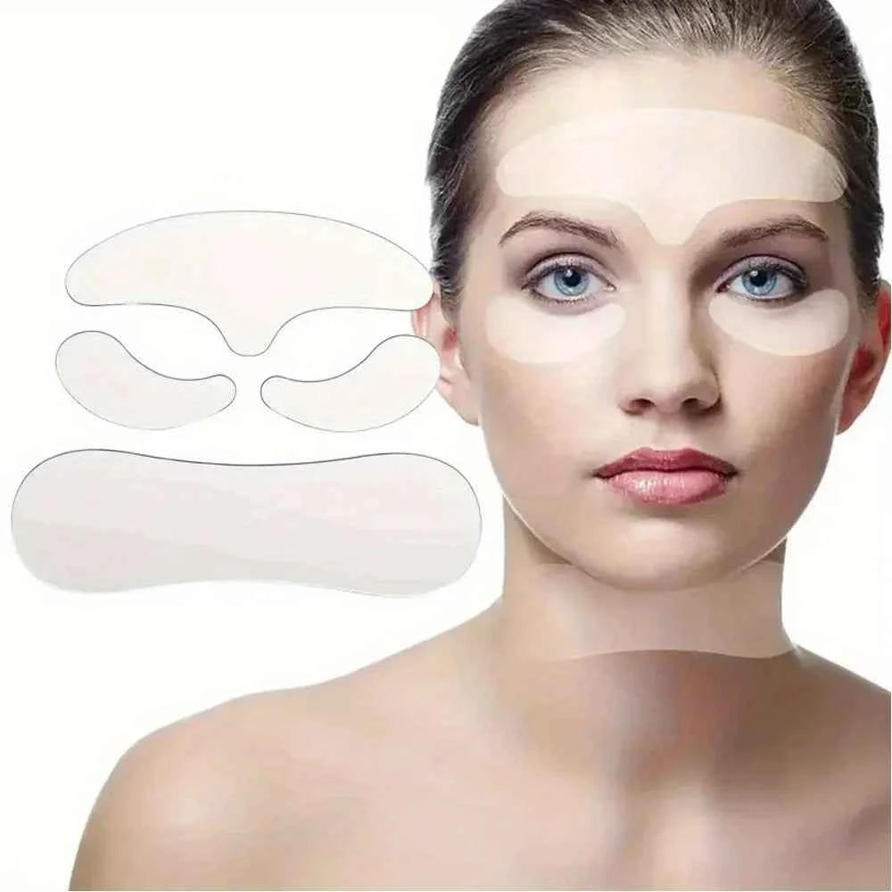 Reusable Silicone Care Neck Pad Neck Tape Wrinkle Pads for Neck Wrinkle Treatment Prevention Anti Wrinkle Remover Beauty Tools