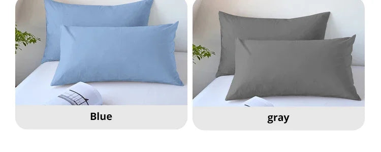 2pcs Brushed Pillowcase Soft Breathable Pillowcase Premium Quality Pillow Covers For Bedroom Sofa Home Decor