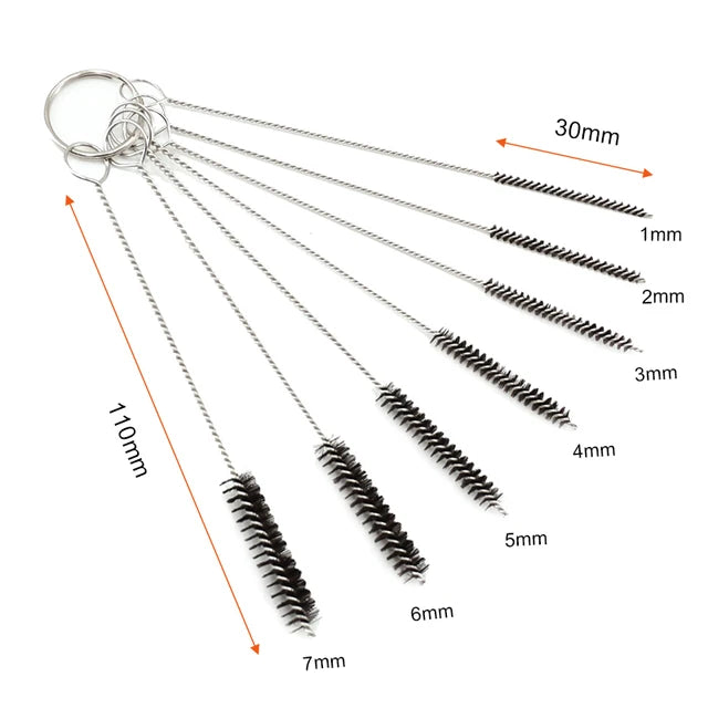 Cleaner Set Carburetor Carbon Dirt Jet Remove Cleaning Carburetor Cleaning Tools Needles Brushes Tools Cleaning Tools