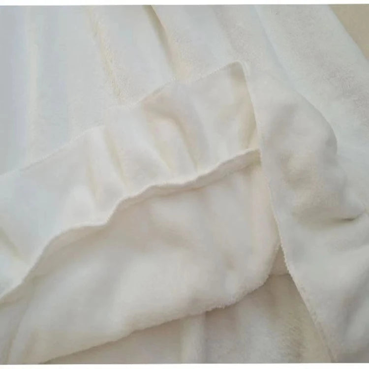 2025 Winter Long Sleeve Thick Warm Flannel Nightgowns for Women Korean Cute Coral Fleece Sleepwear Night Dress Nightdress Nighty