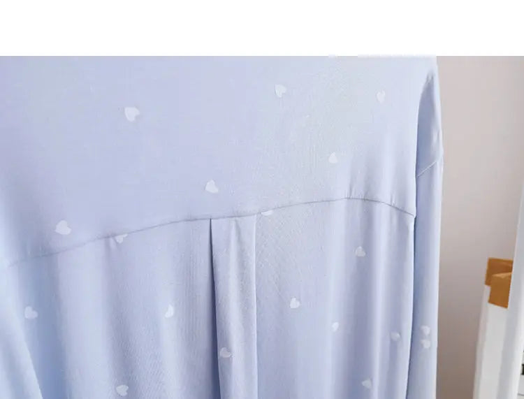 Nightgowns Women Sleepwear Baggy M-3XL Sweet Girlish Japanese Style Kawaii Clothes Home Cozy Designer Minimalist Pockets Print