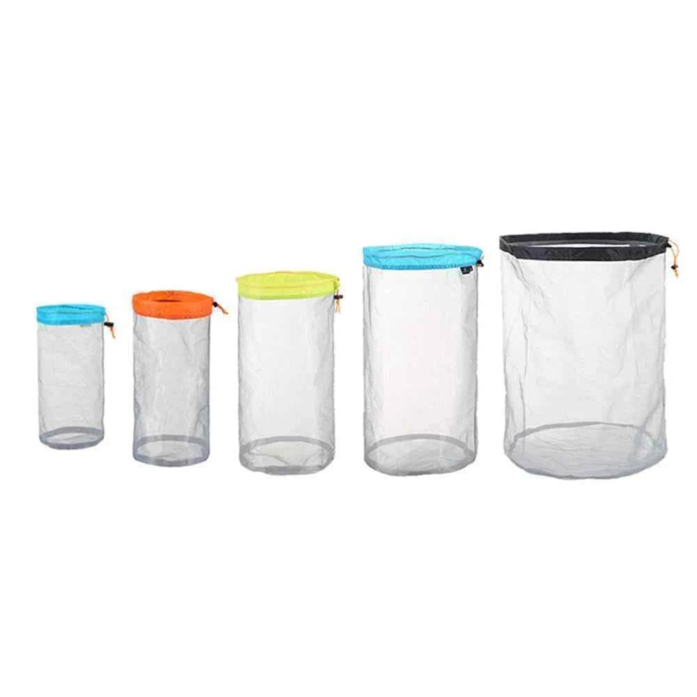 Compression Bag Portable Waterproof Drawstring Travel Sundry Bag Dustproof Space Saving Carry Pouch for Camping Travel Hiking
