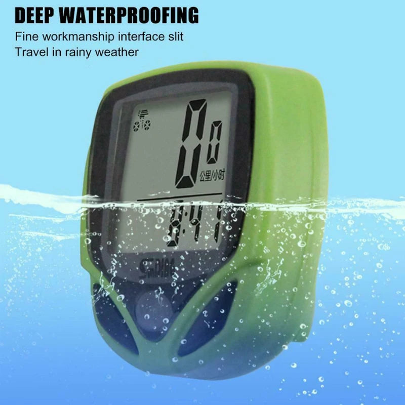 LCD Digital Bikes Computers Waterproof Wired Stopwatch Bicycle Speedometer Sensors Cycling MTB Bike Sports Odometer Computers
