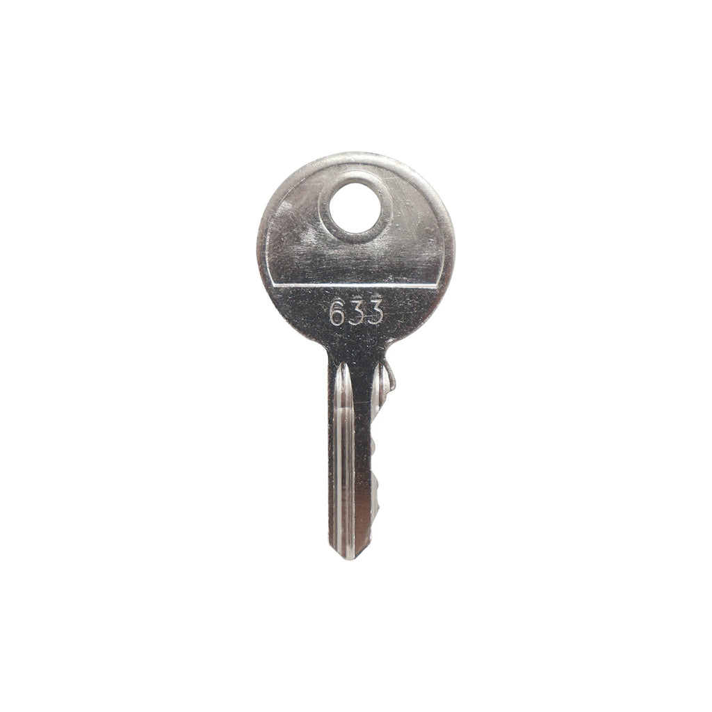 LUCKYROC Forklift Spare Parts Ignition Key 0009730434 633 for Linde 115-02 R14 R16 R20 OEM Quality 2 PCS