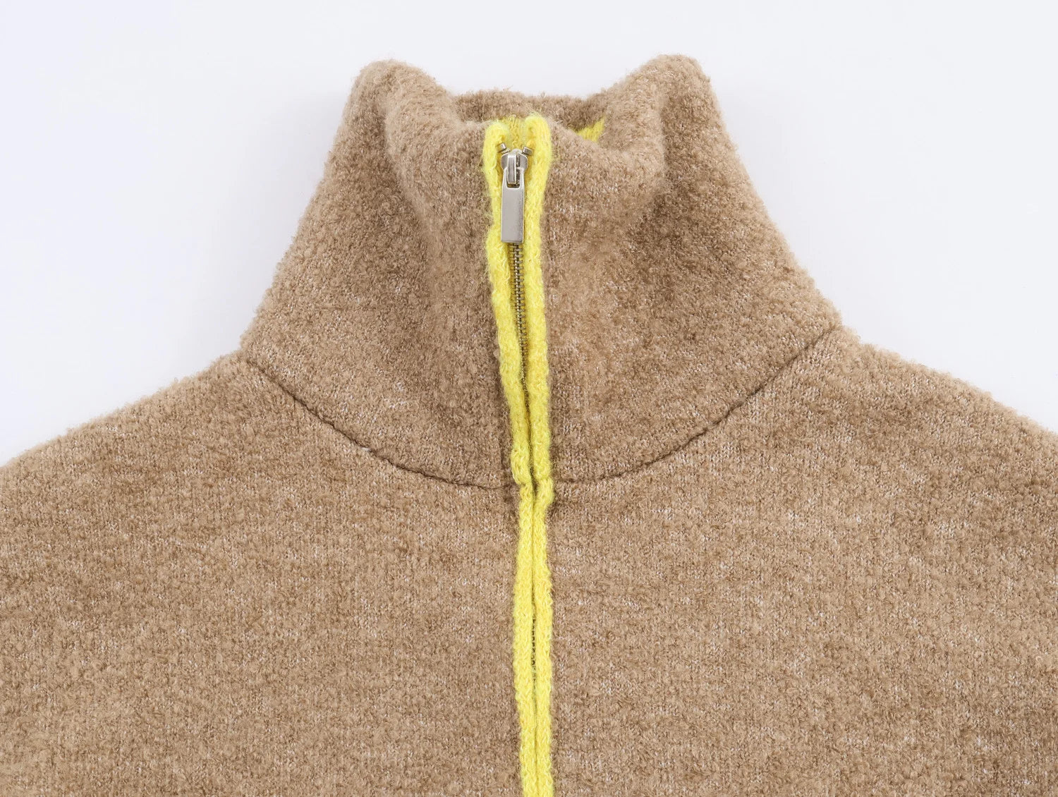 2026 Autumn Casual Jacket Coat Fashion Contrast Color Design Long Sleeve Zipper Jackets For Women Streetwear Casual Outerwear ﻿
