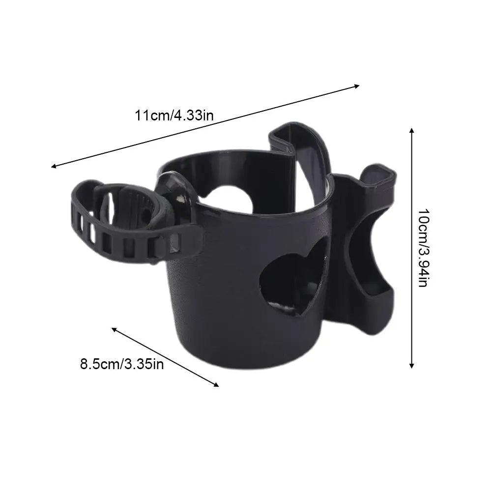 2-in-1 Baby Stroller Cup Holder Phone Holder Multifunctional Universal Infant Bottle Holder Stroller Accessories Cup Holder