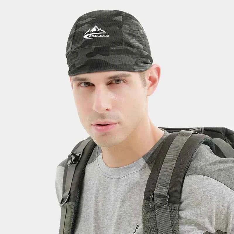 Cooling Skull Cap Helmet Lining Breathable Sweat Wicking Cycling Sports Running Hat Comfortable Outdoor Hiking Cap Quick Dry Cap