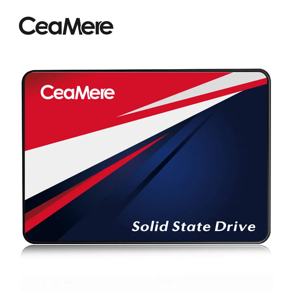 CeaMere Sata III Ssd 5-20PCS 120GB  2.5 Solid State Drive 128GB 256GB 480GB Used for notebook computers and desktop computers