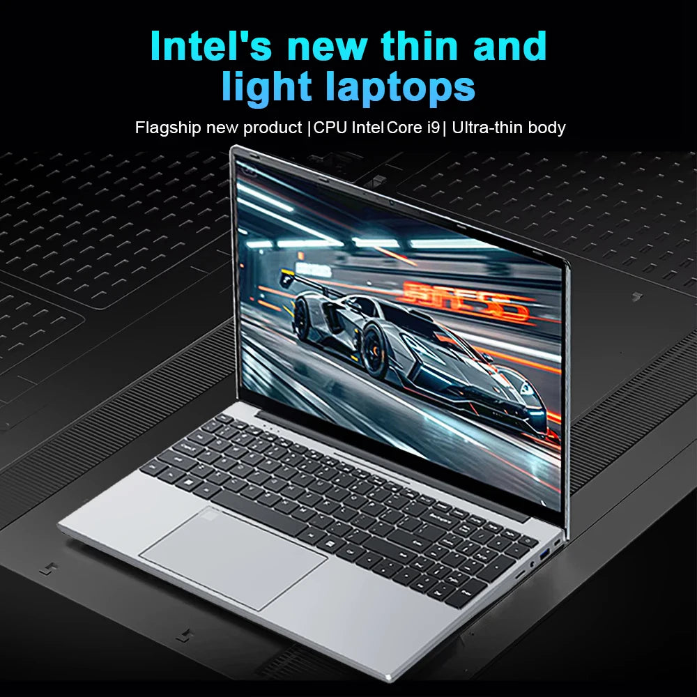 2026 Gaming 15.6"Laptop Intel Core I9 10980HK/i9 9900U Computer 16GB RAM 1TB 2TB 1920*1080 Fingerprint Unlock Backlit Windows 11