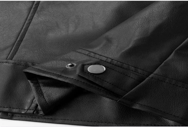 Men's Jackets Men Leather Jacket Motorcycle Coats Outwear Fashion Brand Male Pu Slim Fit Leather Jackets Mens Blazer Clothes