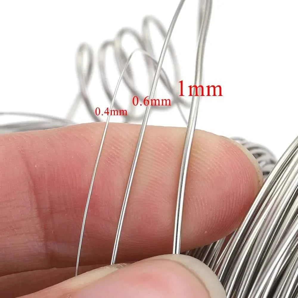 10M/Roll Stainless Steel Jewelry Wire Components for Jewelry Making Steel Wire Jewelry Cord String DIY Jewellry Accessoires