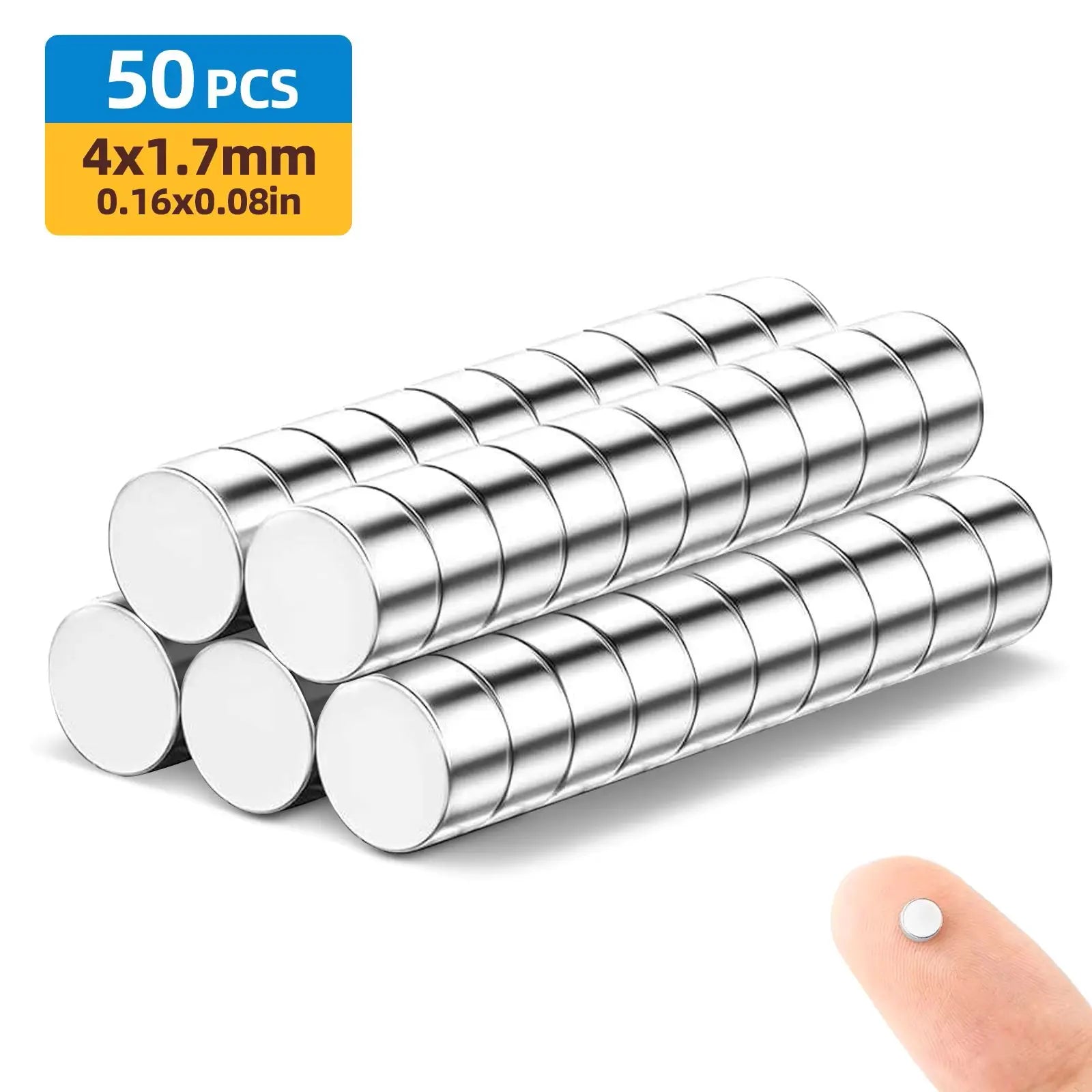 Small Magnets, Refrigerator Magnets of Different Sizes, 3x1 3x2 2x1 3x3 4x2 5x2 6x2mm Mini Magnets for Fridge, Kitchen, Office