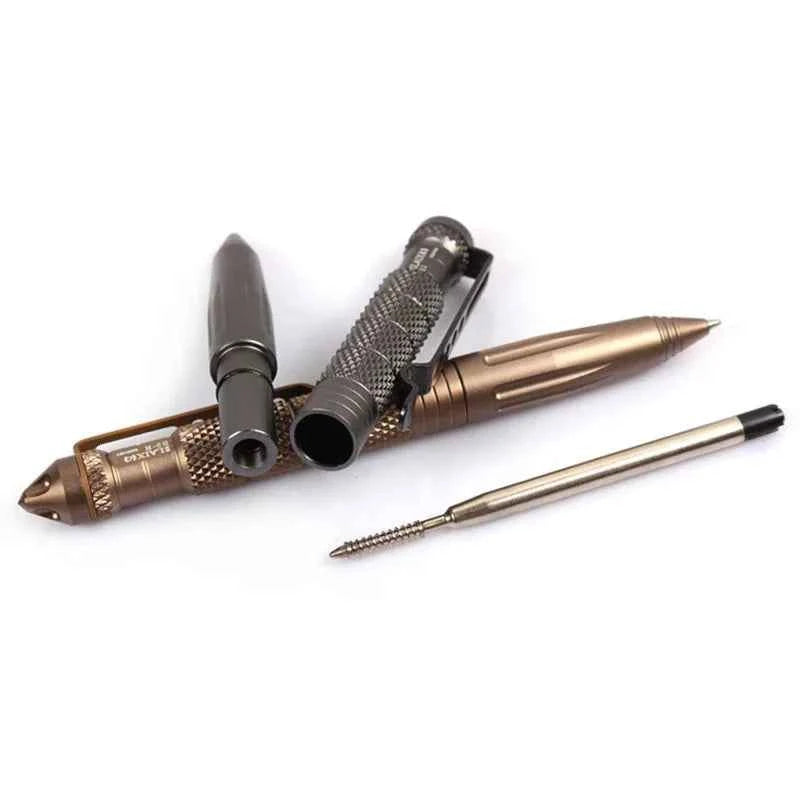 1/3/4Pcs ZK20 Dropshiping Defence Tactical Pen High Quality Aluminum Portable Self Defense Pen steel Glass Breaker Survival Kit