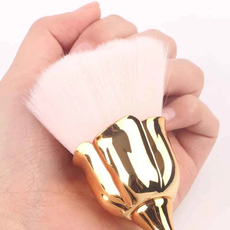 Flower Rose Nail Art Brush Remove Nail Dust Brushes Acrylic UV Gel Polish Powder Cleaning Tool Beauty Makeup Brushes