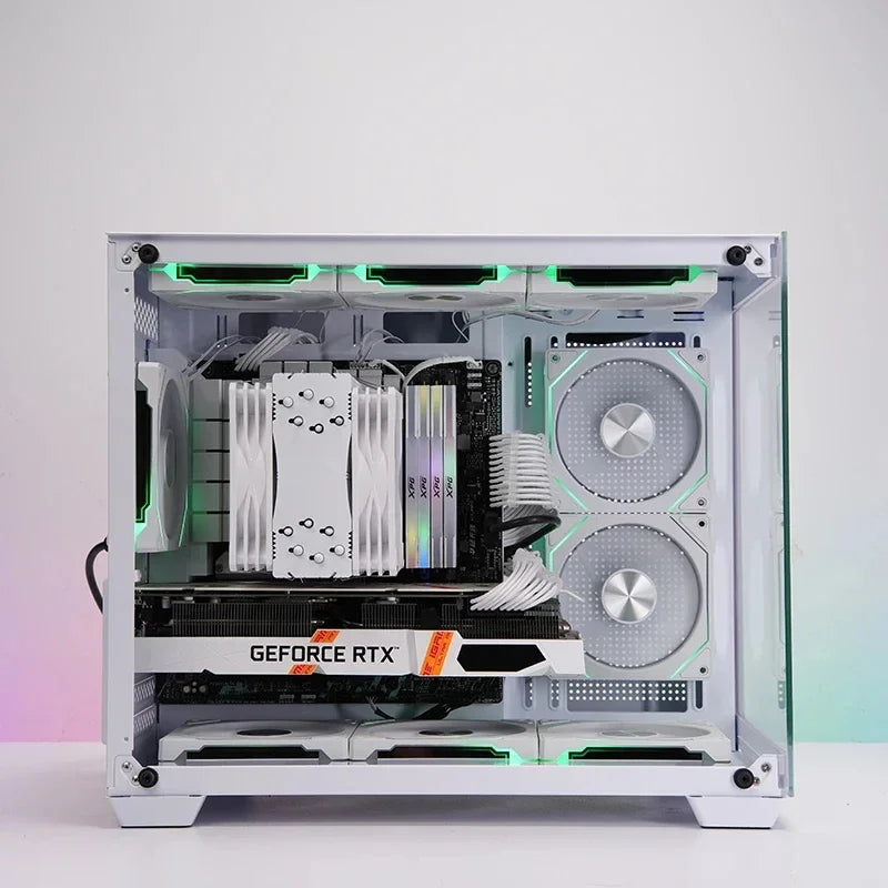 ICE Whale Prism 4RS ARGB PC Case Fan 120mm Infinity Mirror Design Motherboard Lighting Sync 4PIN PWM CPU Cooler Fan ventilador