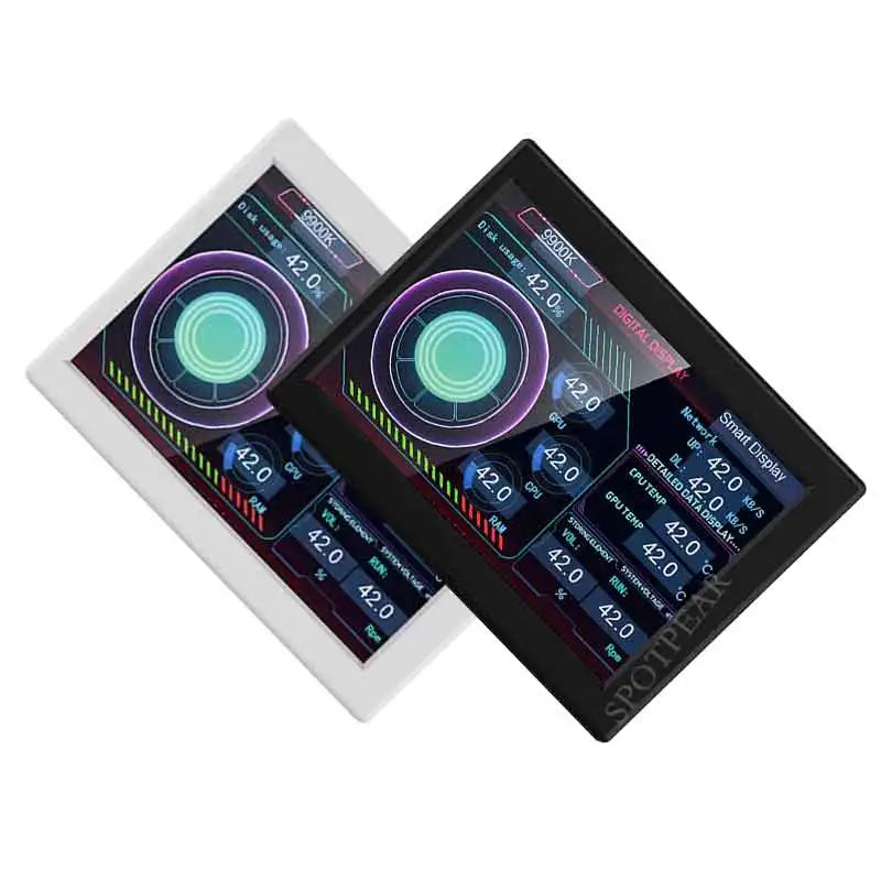 Computer Monitor 3.5inch LCD Display Screen PC CPU GPU RAM IPS Monitor USB Type C Secondary Screen