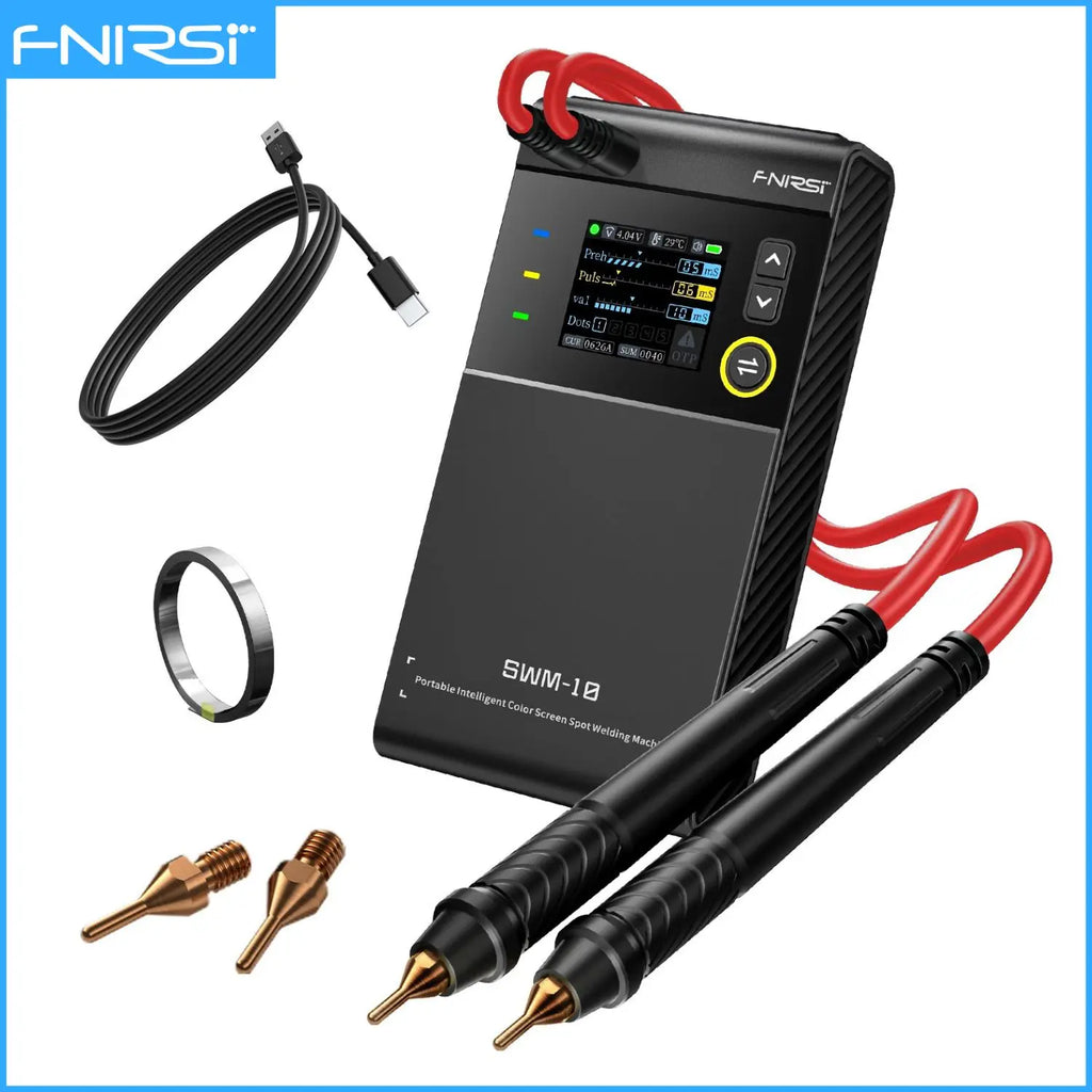 FNIRSI SWM-10 spot welder, 18650 battery assembly, up to 0.25mm, 5000mAh