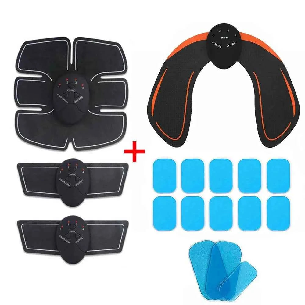 EMS Electric Abdominal Muscle Stimulator Hip Trainer Home Gym Slimming Muscle Toner Massager for Fitness And Body Shaping