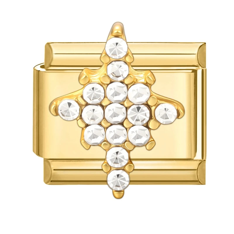 Style 13 Metal Color Stainless Steel Italian Charm Bracelet Link – Retro Module