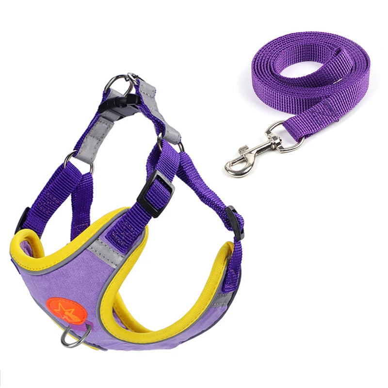 No-Pull Reflective Dog Harness with Soft Breathable Mesh