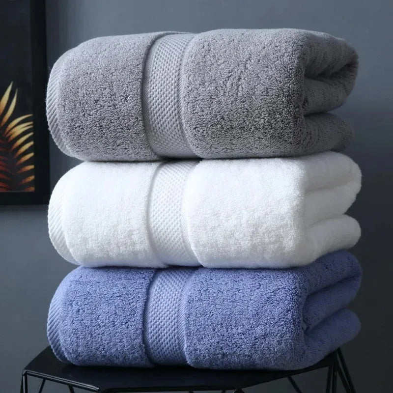 100% Cotton Bath Towel – Soft, Quick-Dry & Absorbent