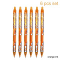 6pcs New 0.5mm Erasable Gel Pens Set 6colors Refill Rod Magic Ink Erasable Pen Washable Handle Office Writing School Stationery