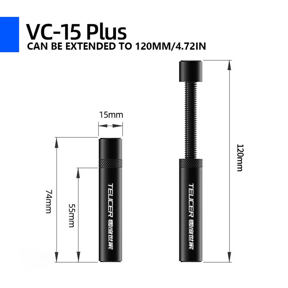 Graphics Card GPU Holder Adjustable Telescopic Rotary Screw Aluminum Alloy Support Vertical GPU Bracket GPU Video Card Holder