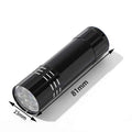 Multifunctional UV LED Flashlight Anti-counterfeiting Banknote Verification Fluorescent Agent Detection Jewelry Appraisal Lamp