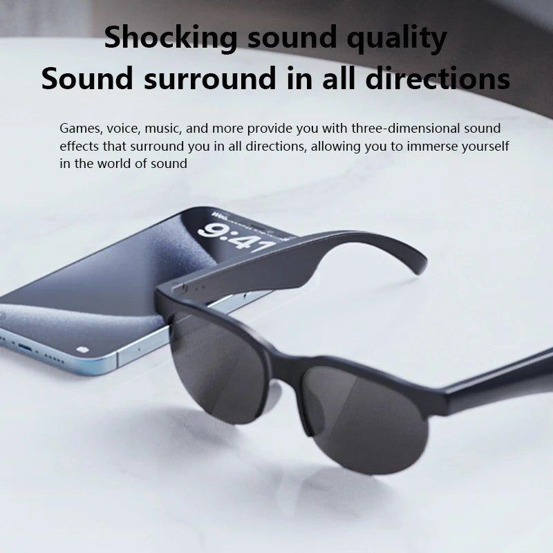 AI Translation Smart Glasses With Bluetooth Audio
