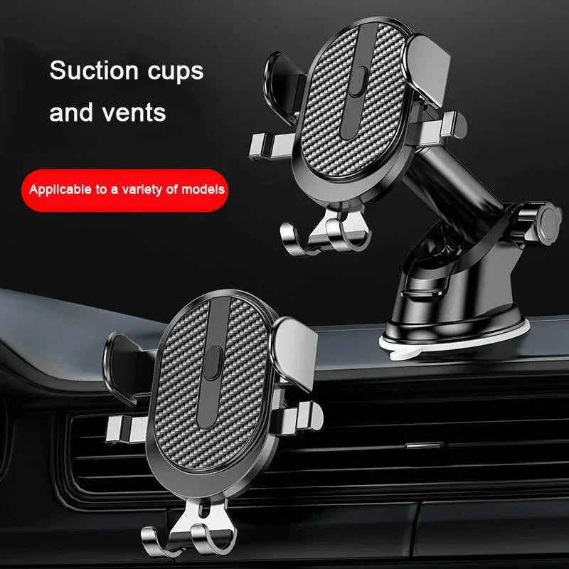 Universal Dashboard Car Phone Holder Multi-Functional 360 Rotating GPS Navigation Air Vent Mount Sucker Bracket Car Phone Mount