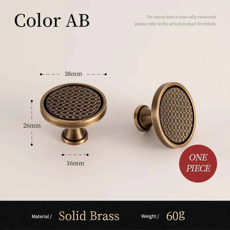 Santaya Antique Brass Handle Luxury Bronze Pull Kitchen Cabinet Handle Wardrobe Drawer Knob