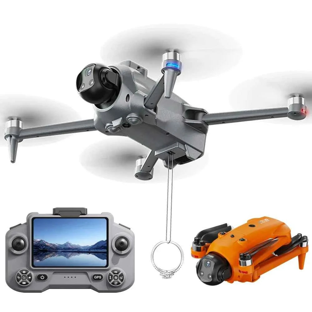 AE20 Drone Vocation GPS Return Lifting Airdrop 3km 25min Battery Voice broadcast Intelligent Positioning Remote Control Aircraft
