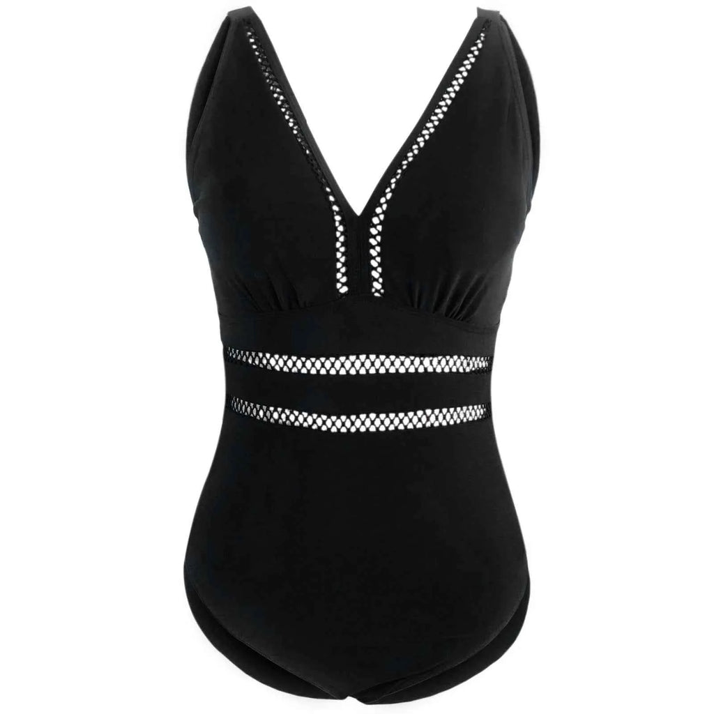 Women'S Suit Women'S Large Size Swimsuit Solid Color Swimsuit Mesh Stitching Printed Swimsuit Bikini летний костюм женский