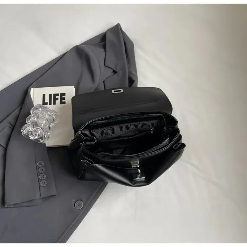 Fashion Large Capaci Platinum Bag Casual Crossbody oulder Bag for Women Faionable Underarm Bag Modern Neutral Sle New Style 2026