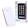Kids Toy Phone Children Educational Learning Phone with Light Sound Music Interactive Touch Screen for Toddler Early Development