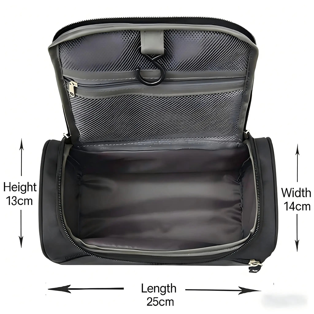HOMEFISH Men's multifunctional travel storage bag, toiletries pillowcase, hand-held toiletries bag