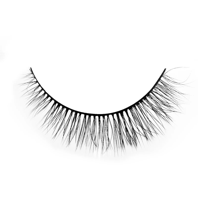 SHIDISHANGPIN 3 pairs 27 styles 3D Faux Mink Hair Soft False Eyelashes Fluffy Wispy Thick Fake Lash Handmade Eyelash Eye Makeup