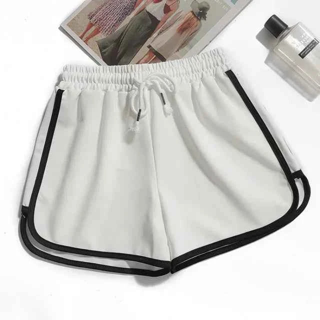 Elastic Shorts for Women Loose Fitting Quick Drying Summer Thin Running Fitness Leisure and Anti External Wear Instagram