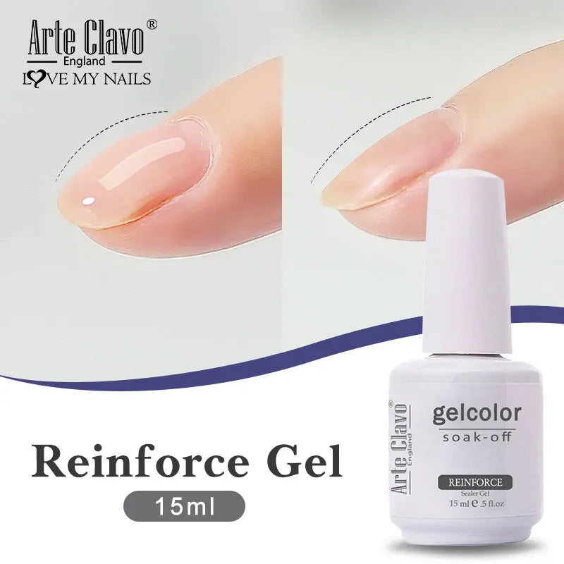 Arte Clavo TPO HEMA FREE Top Quality Discount Price 131 Colors Nail Gel Polish New Formula Nail Gel 15ml Bottle UV Gel Varnish