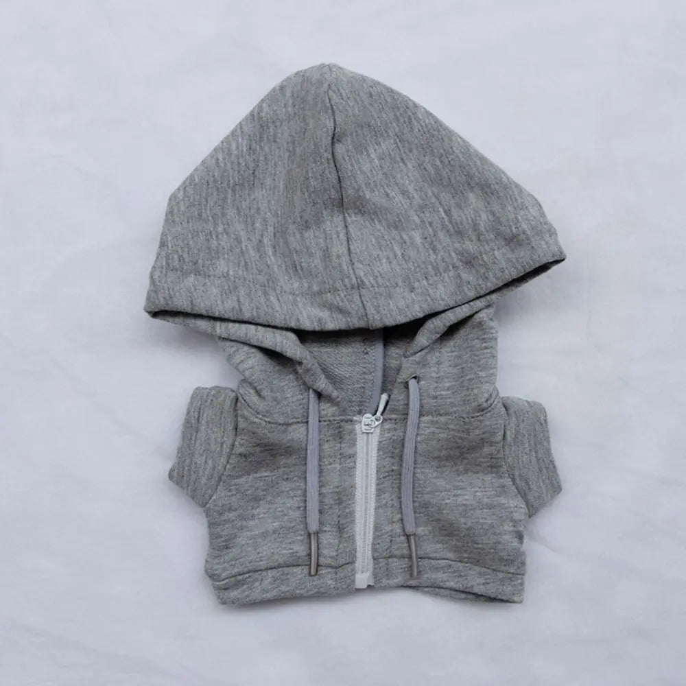 New Multicolor Handmade Hoodies For 10cm Cotton Dolls Fashion Casual Wear Sweatshirt Outfits Cute Dolls Tops Dolls Accessories