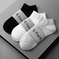 3/5/10PC Unisex Casual Plain Color Boat Socks Thin Breathable Comfy Anti Odor Sweat-absorbing Low Cut Ankle Socks For Men Women