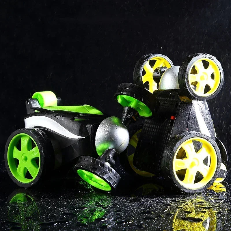 Stunt RC Car Electric Universal Rolling Toy Drift Tumbling Dump Truck Wireless Remote Control Toys Off-road Racing Car Toy