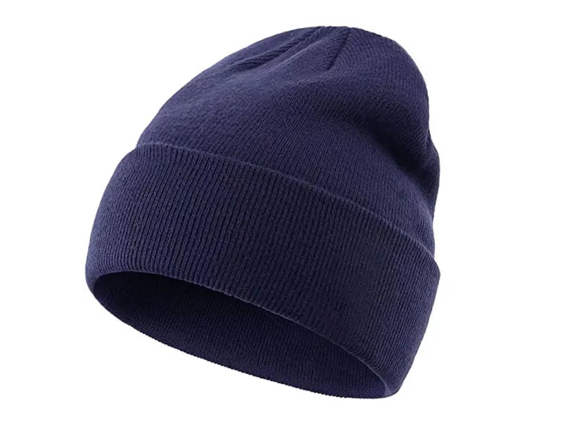 Solid Beanies Hat Women's Knitted Hats For Men Cap Autumn Ski Mask Female Bonnet Skull Skullies Knit Women Winter Beanie Hat Cap