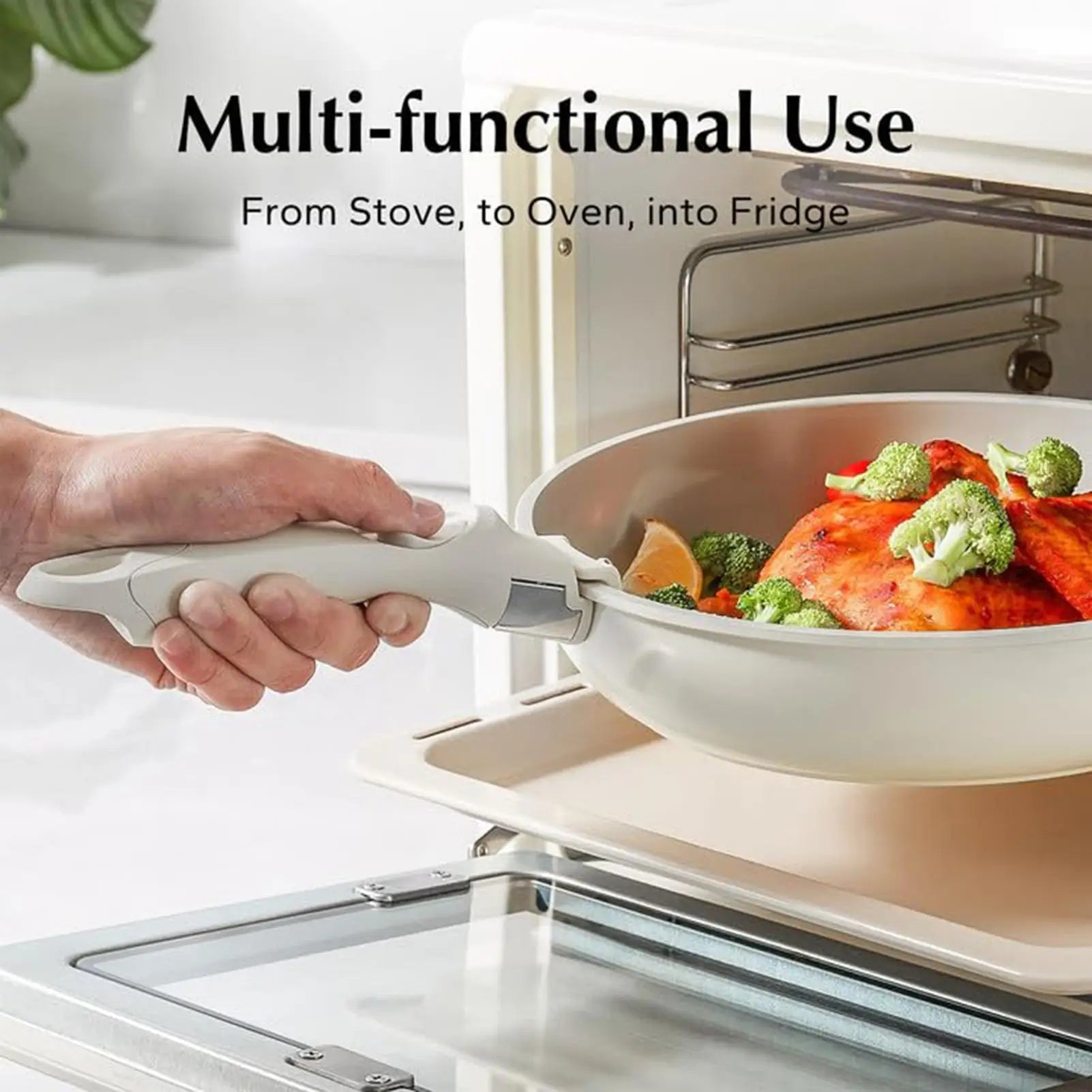 Removable Handle, Handle for Detachable Removable Cookware,Universal Pot Handle,Suitable for All Cookware Camping accessories