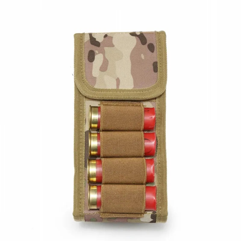 Hunting 16 Rounds Shotgun Storage Bag Molle Magazine Pouch Outdoor Shotgun Cartridges Bullet Mag Holder Accessory Bag