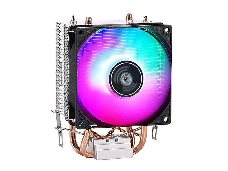 CPU Efficient Cooler Fan 90mm 4pin/PWM PC Tower Type Radiator 2/4/6 Heat Pipe Install LGA2011 X79 X99 115x 1200 1700 AMD AM3 AM4
