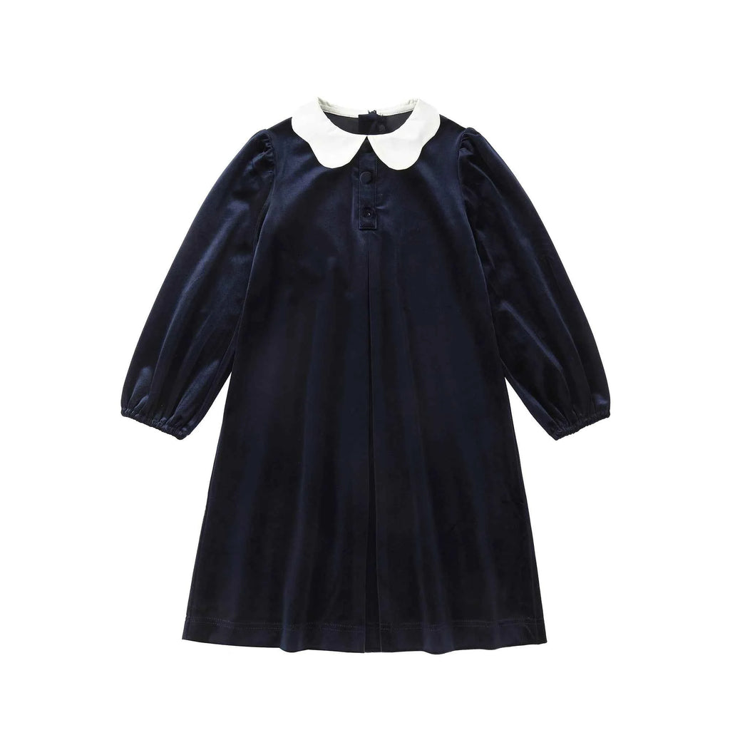 AP AW25 Sapphire Collection Girls Velvet Dress Baby Kids Set Floral Sweater Boys Overalls Brothers Sisters Family Matching