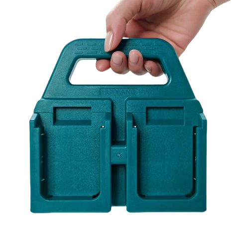 4x Battery Mount Holder Portable Storage Rack Basket Bracket Holder For Makita 18V Battery (NO Batteries)